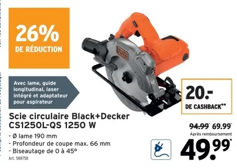 Offre: Scie circulaire