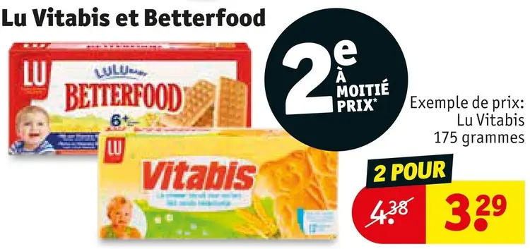 Offre: Vitabis et Betterfood