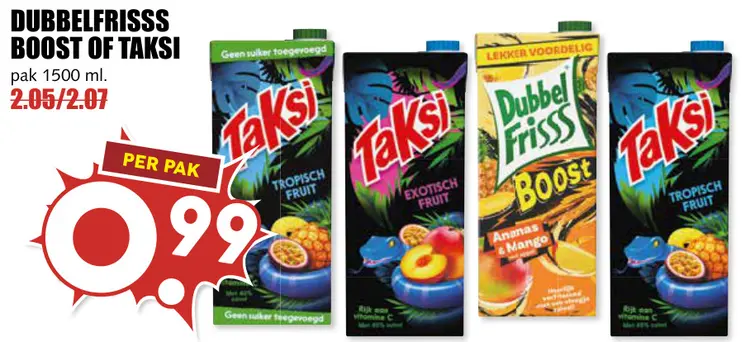 Aanbieding: Boost of Taksi