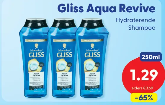 Aanbieding: Gliss Shampoo