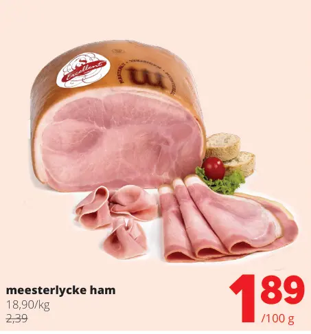 Promotie: meesterlycke ham