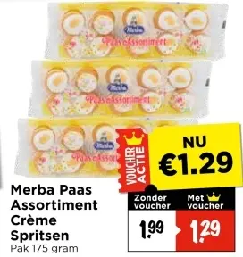 Paas Assortiment Crème Spritsen