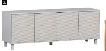 Aanbieding: Dressoir Della grenenhout wolkengrijs