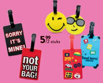 Promotie: Kofferlabel