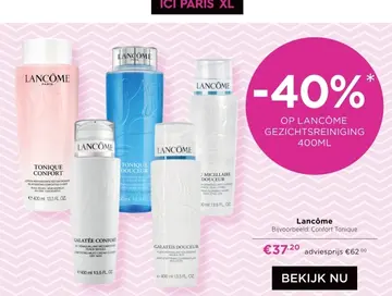 Aanbieding: Lancôme Gezichtsreiniging