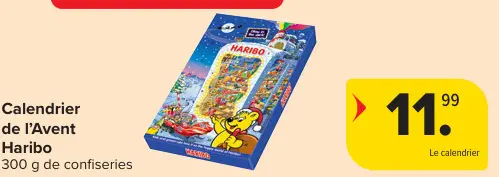 Offre: Calendrier de l'Avent