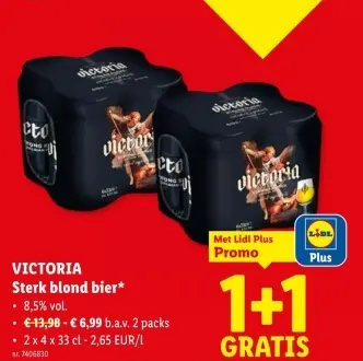Promotie: Sterk blond bier