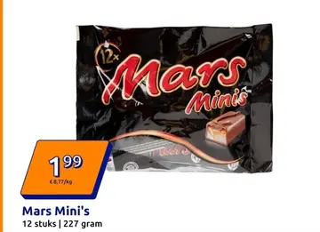 Aanbieding: Mars Mini's