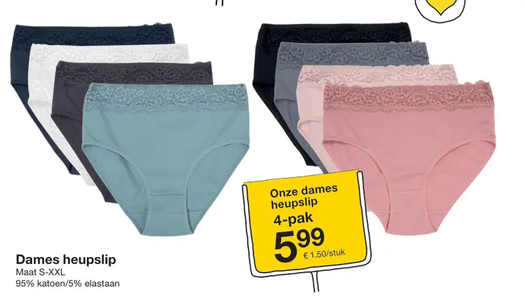 Aanbieding: Dames heupslip