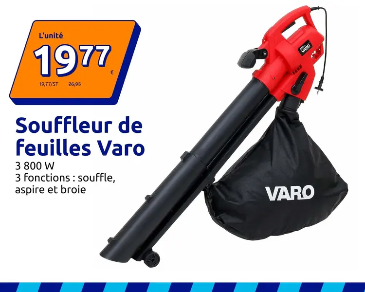Offre: Souffleur de Feuilles Varo