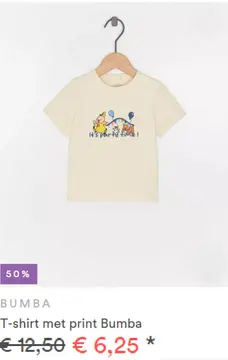 Aanbieding: T-shirt met print
