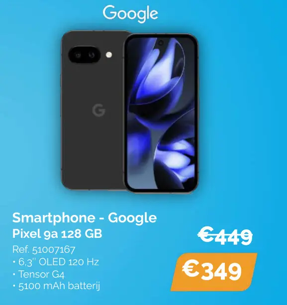 Promotie: Smartphone - Google Pixel 9a 128 GB