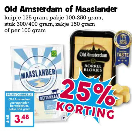 Aanbieding: Old Amsterdam of Maaslander