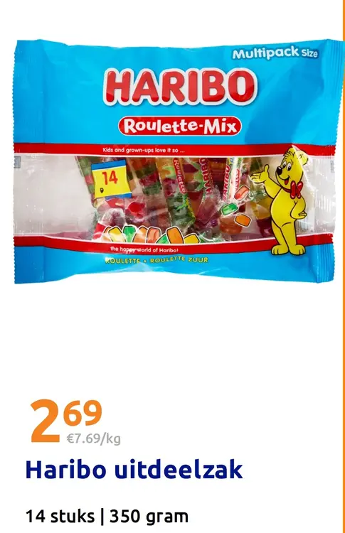 Promotie: Haribo uitdeelzak