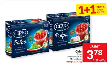 Aanbieding: Cirio Polpa