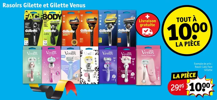 Offre: Rasoirs