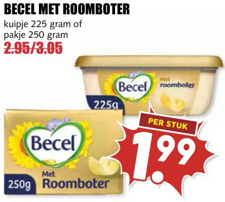 Aanbieding: Met roomboter
