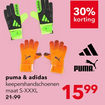 Aanbieding: Puma Ultra Play keeperhandschoenen oranje