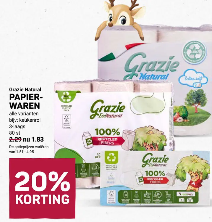 Aanbieding: Papierwaren