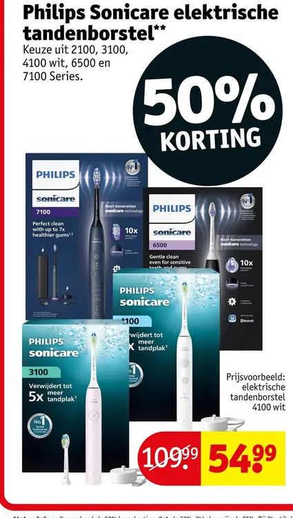 Aanbieding: Philips Sonicare elektrische tandenborstel