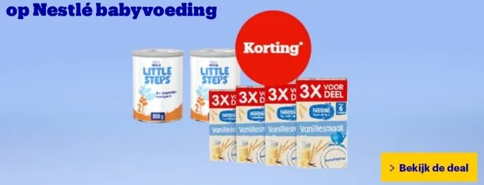 Aanbieding: Nestlé babyvoeding