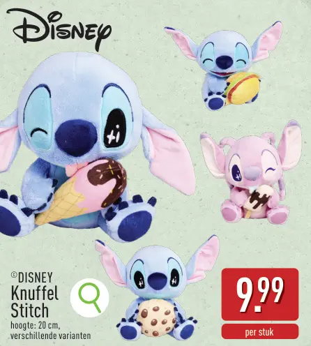 Promotie: Knuffel Stitch