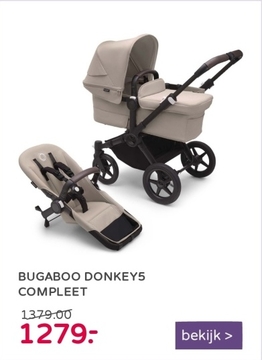Aanbieding: Bugaboo Donkey5  compleet