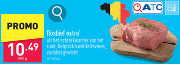 Aanbieding: Rosbief extra