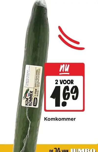 Aanbieding: Komkommer