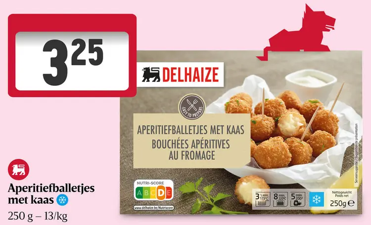 Aanbieding: Aperitiefballetjes met kaas