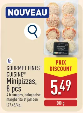 Offre: Minipizzas