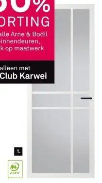 Aanbieding: Arne & Bodil binnendeur ABE105