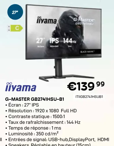 Offre: G-master gb2741hsu-b1