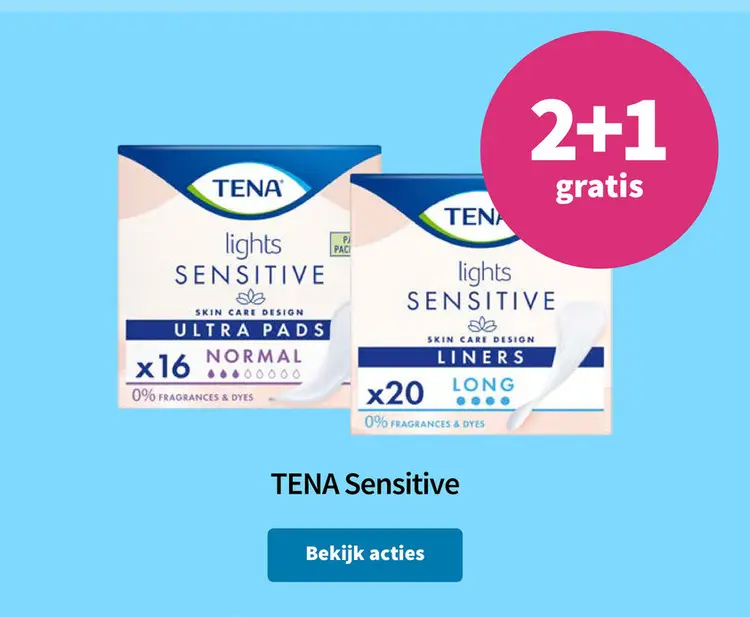 Promotie: TENA Sensitive