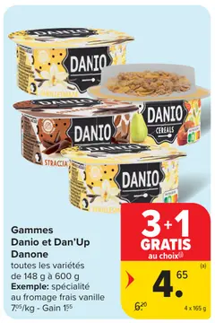 Offre: Gammes Danio et Dan'Up