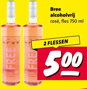 Aanbieding: Bree Alcoholvrij rosé