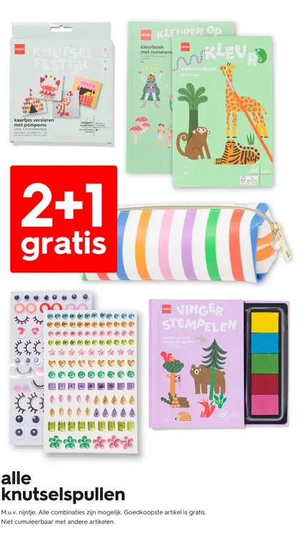 Promotie: Alle knutselspullen