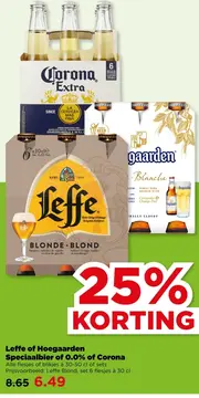 Aanbieding: Leffe of Hoegaarden Speciaalbier of 0.0% of C