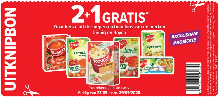 Offre: Soepen en bouillons