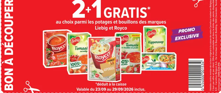 Offre: Potages et bouillons