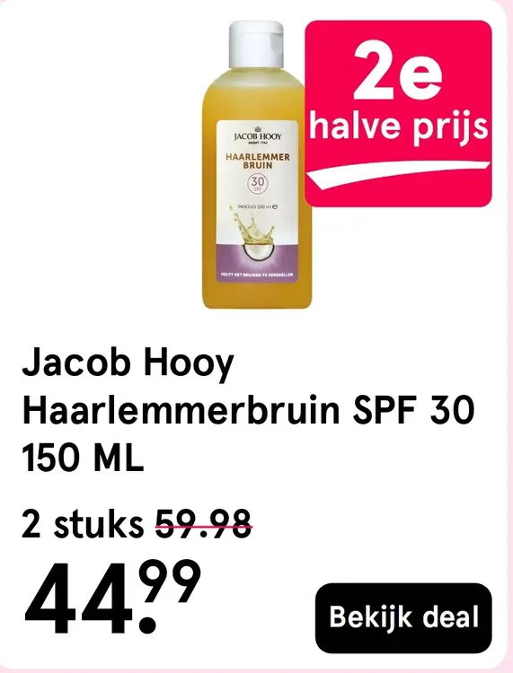Aanbieding: Haarlemmerbruin SPF 30