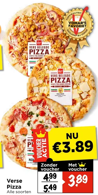 Aanbieding: Verse Pizza