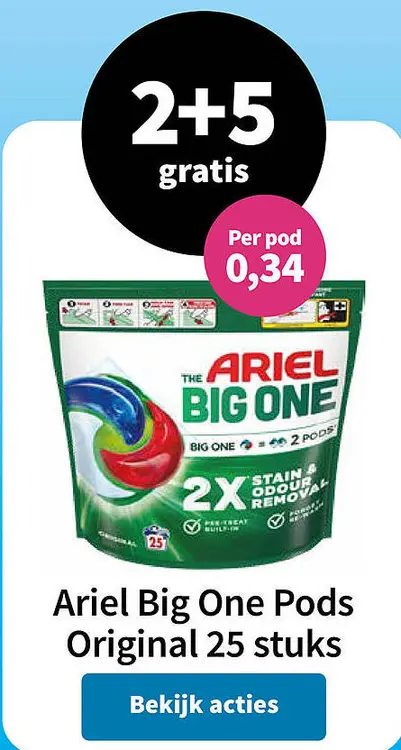 Aanbieding: Ariel Big One Pods Original