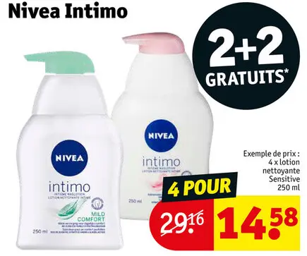 Offre: Nivea Intimo