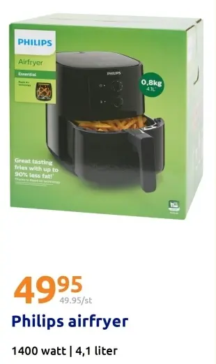 Aanbieding: Philips airfryer
