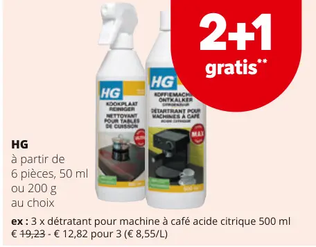 Offre: détratant pour machine à café acide citrique