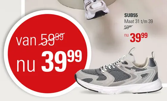 Promotie: Sub55 schoenen