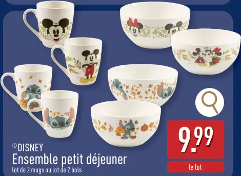 Offre: Ensemble petit déjeuner