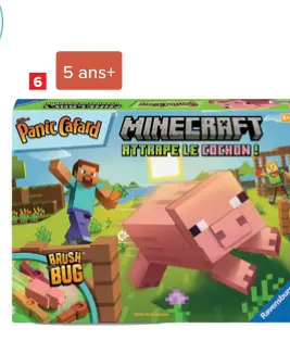 Offre: Minecraft Panic Cafard