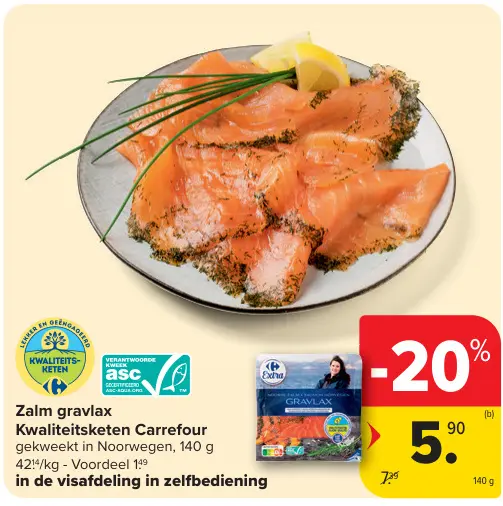 Promotie: Zalm gravlax